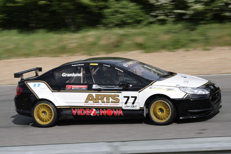 Granlund og Autoforum Racing Team Silkeborg ser frem til en god weekend.